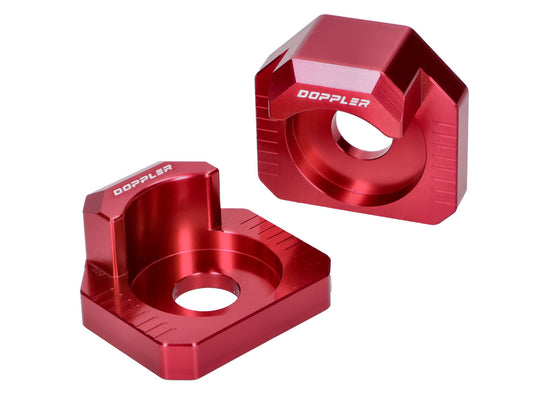 Tendeurs de chaîne Doppler rouge pour Rieju MRT, MRX, SMX, Tango, RS3 -17