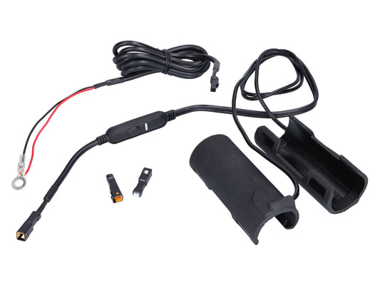 PoignÃ©es chauffantes Koso X-Claws clip-on avec interrupteur 12V