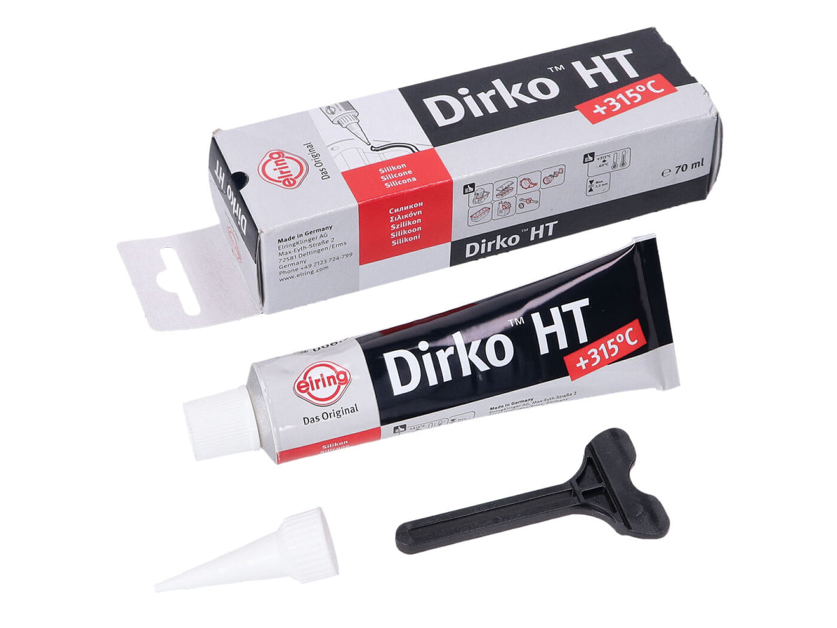 PÃ¢te Ã  joint Dirko HT silicone noir +315Â°C 70ml