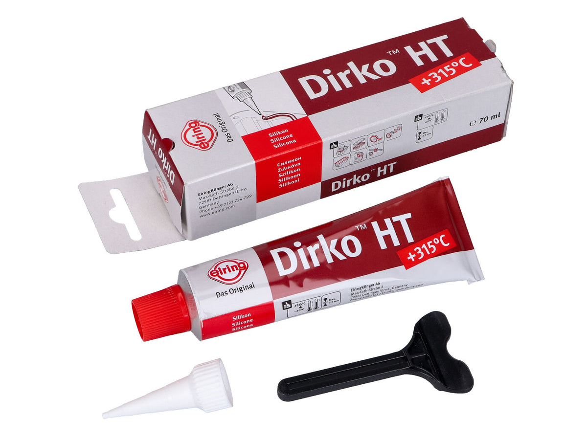 PÃ¢te Ã  joint Dirko HT Silicone rouge +315Â°C 70ml