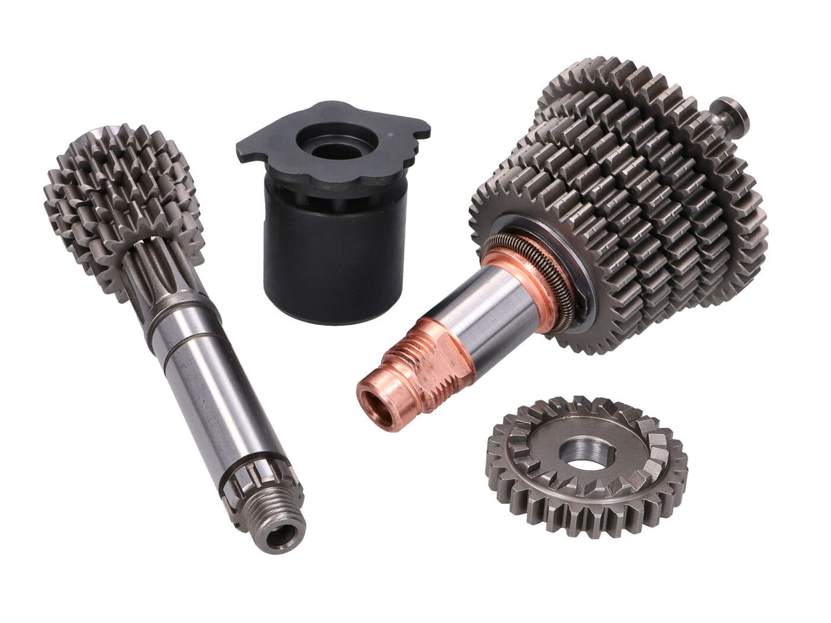 Boîte de vitesse 5-rapports sport complète 24/32 (1er rapport long) pour Simson S51, S70, KR51/2, SR50, SR80
