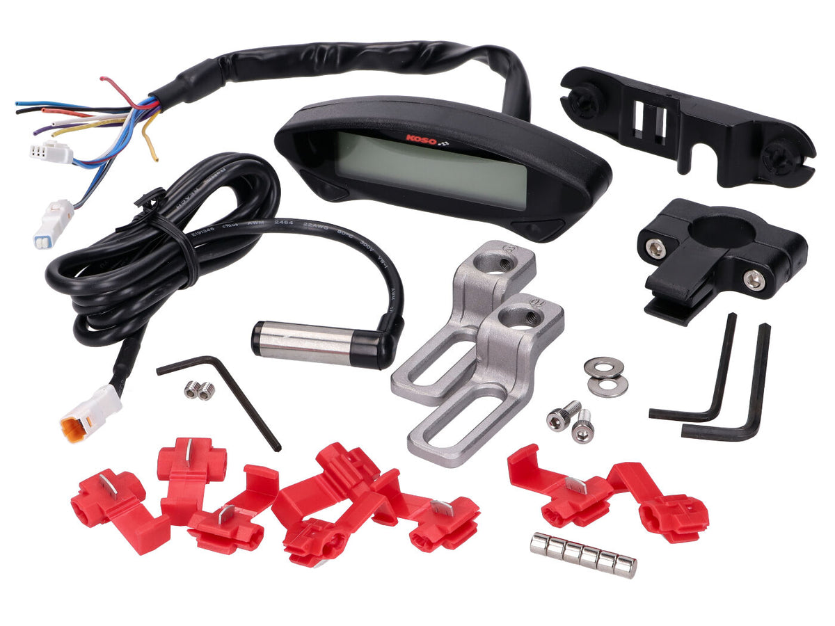 Compteur de vitesse multifonction Koso DB-EX-02 avec E-mark