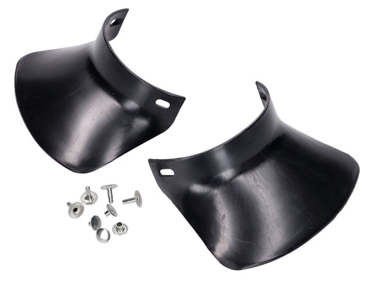 Bavettes garde-boue set plastique noir pour Simson S50, S51, S70