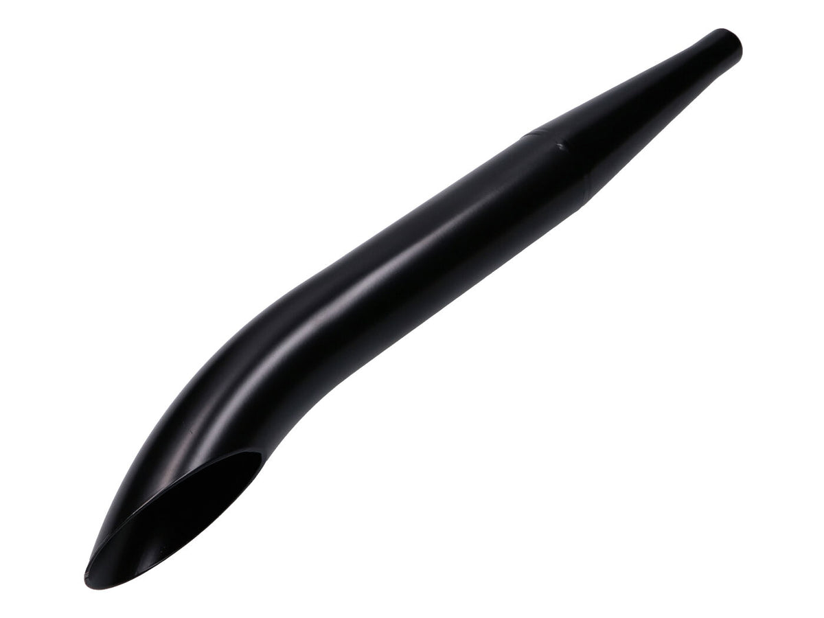 Pot dÃÂ´Ã©chappement swiing Sidepipe 28/60mm noir