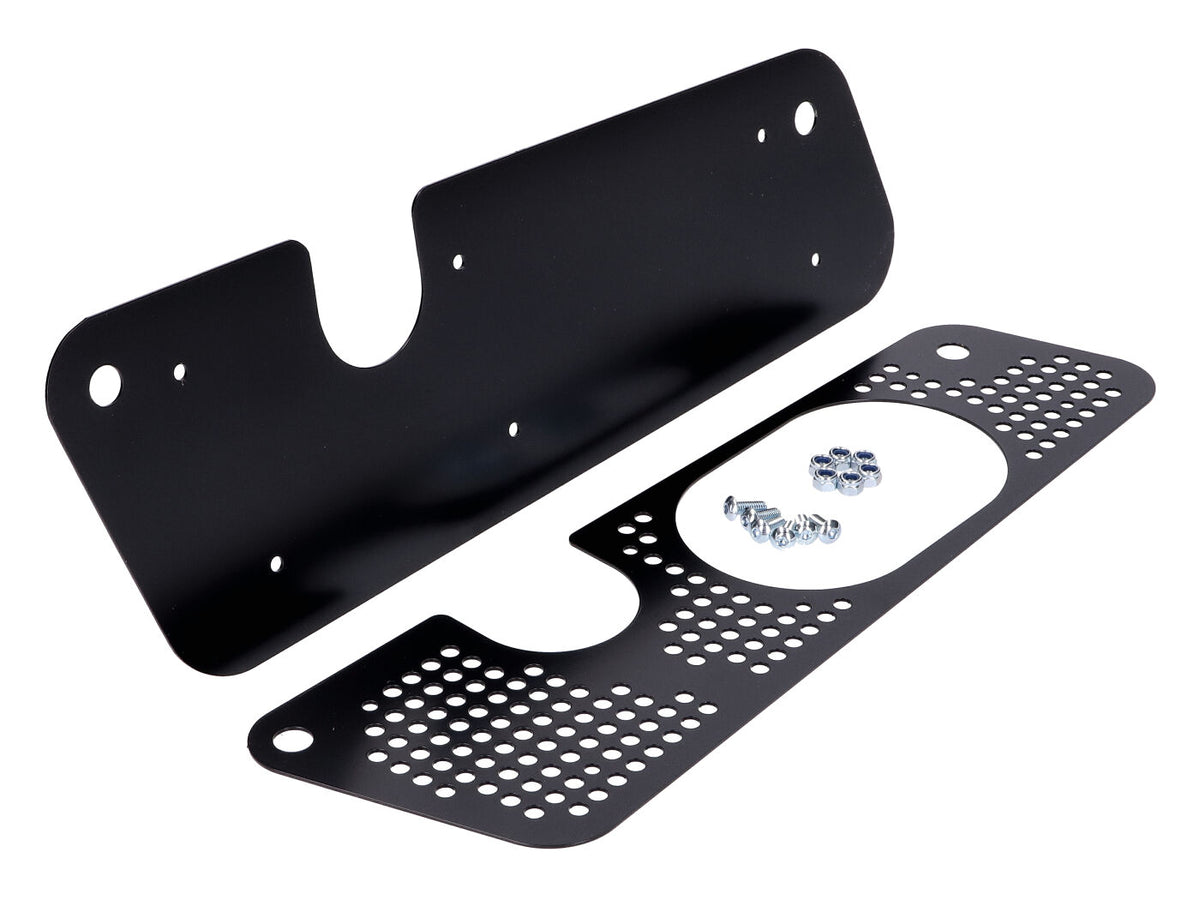 Pot dÂ´échappement bras oscillant noir pour Vespa GT, GTS, GTV 125-300