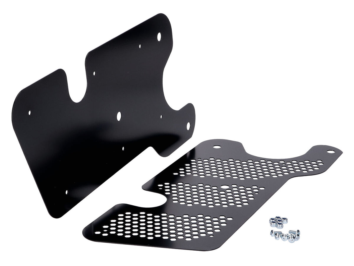 Pot dÂ´échappement bras oscillant noir pour Vespa GTS 125, 150 iGet 2016-, Piaggio Medley 125