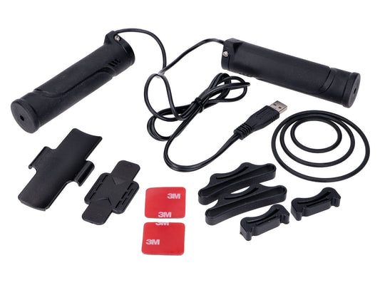 Poignées chauffantes Koso Clip-on pour guidon de 22mm