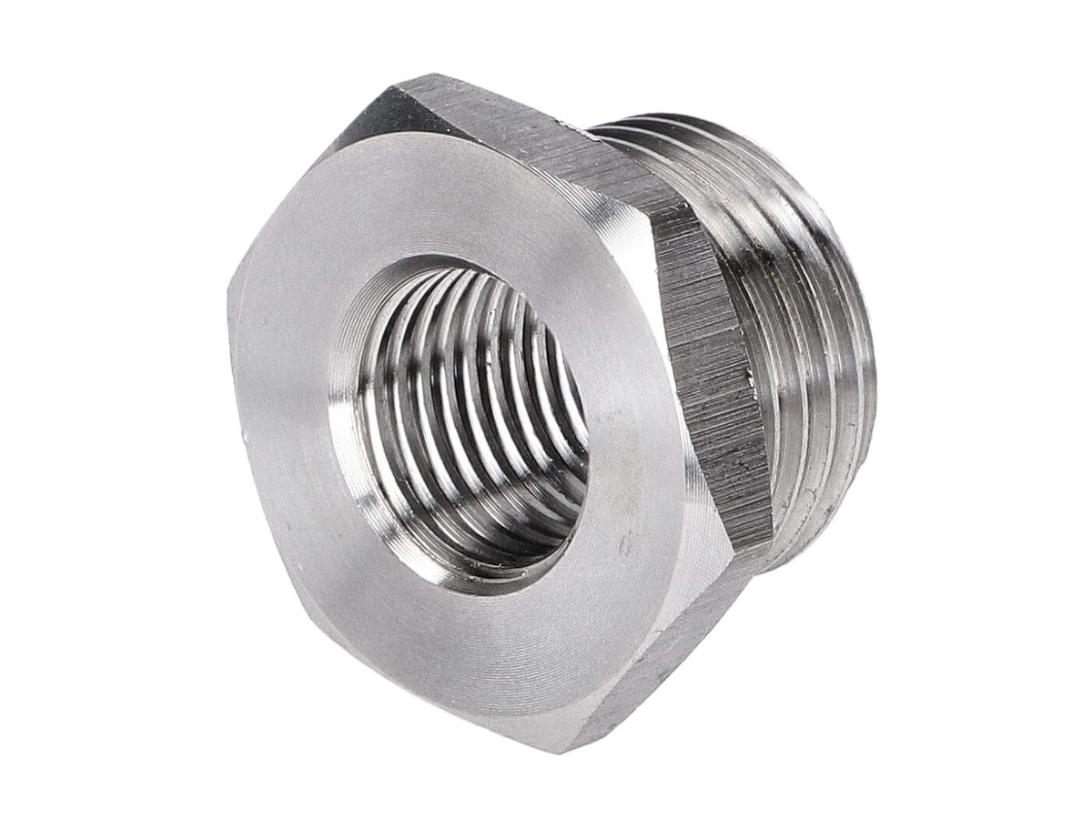 Adaptateur réduction M18 / M12 sonde lambda inox pour Vespa GTS, GTV 125-300ccm Euro5