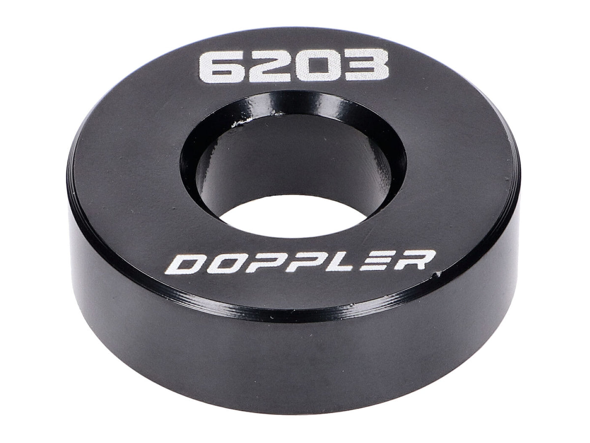 Roulement factice Doppler aluminium CNC noir pour roulement 6203