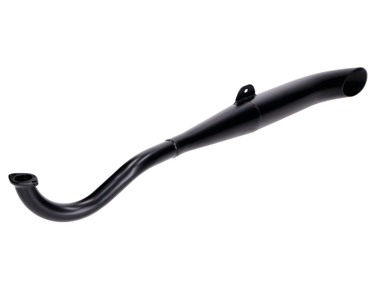 Sidepipe dÂ´échappement complet noir pour Puch Maxi