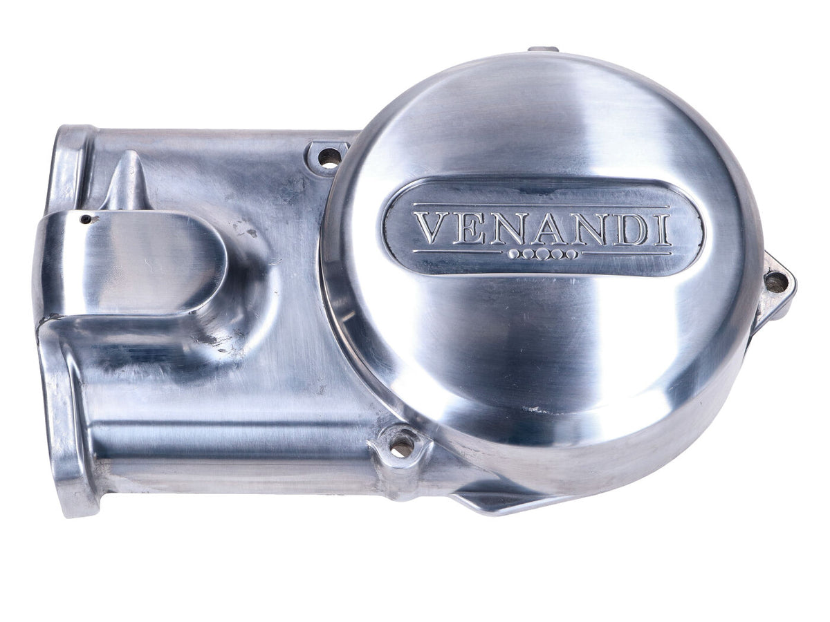 Couvre alternateur Venandi poli avec inscription pour Simson S51, S53, SR50, KR51/2 Schwalbe M500
