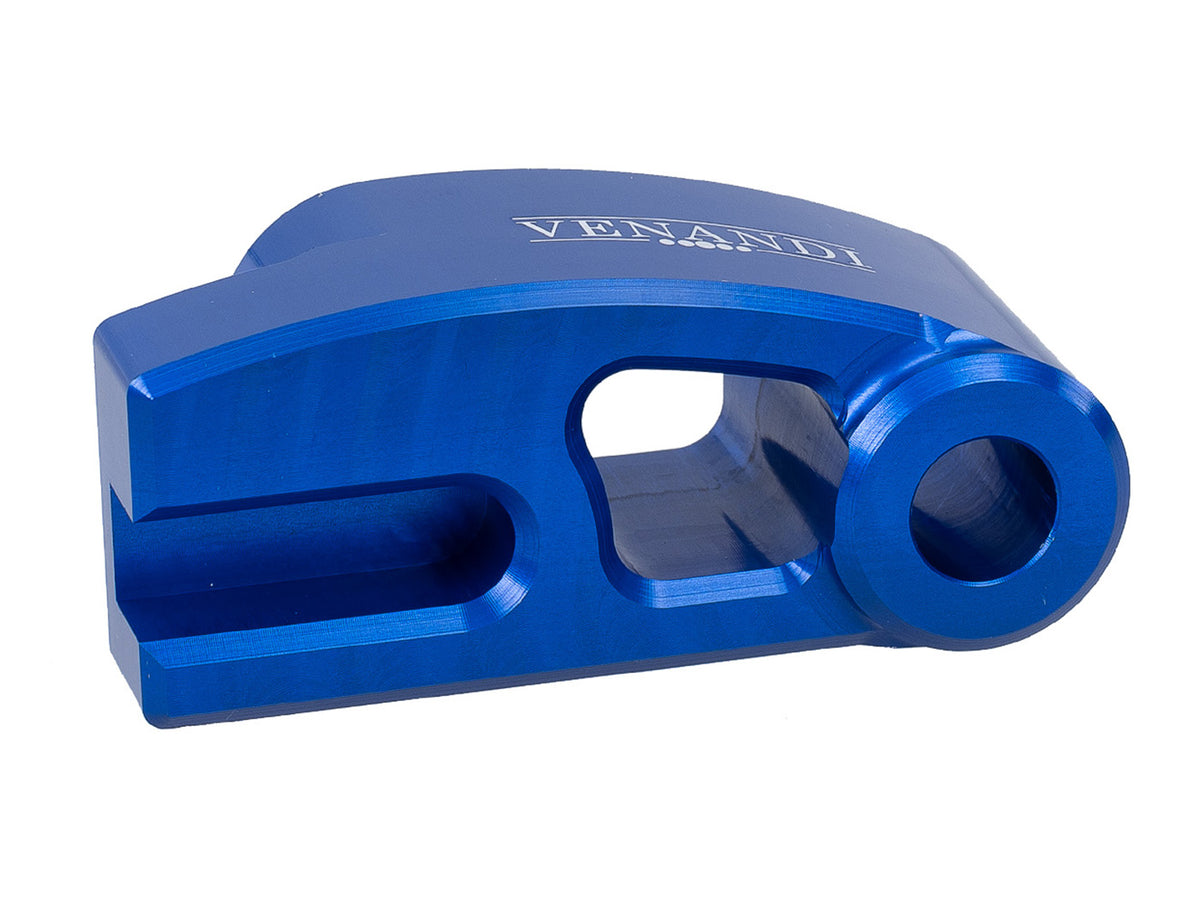 Entretoise Venandi CNC, butée de frein arrière, bleue pour Simson