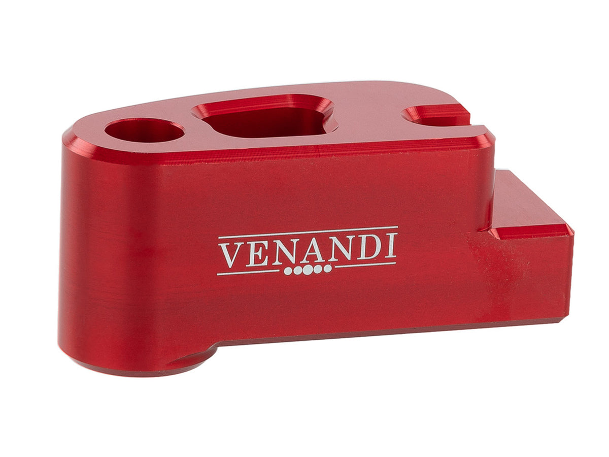 Entretoise Venandi CNC, butée de frein arrière, rouge pour Simson