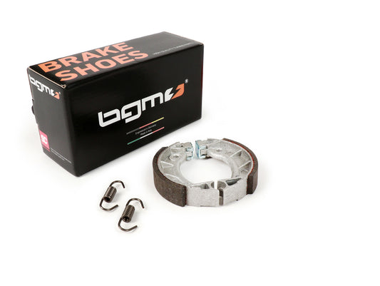 Mâchoires de frein -BGM PRO Ø=90x18mm- Piaggio Boxer, Piaggio Bravo, Piaggio Ciao, Piaggio Free 50 (1994-1995), Piaggio Si, Piaggio Superbravo, Piaggio Vespino F9, Piaggio, PiaggioVelofax, Benelli Motorella 50, Benelli G2, Benelli G2L, Fantic Motor Issi