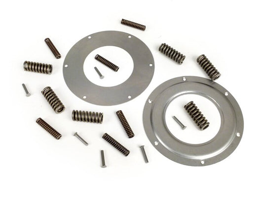 Jeu plaques renforcées pignon élastique -BGM PRO 12 ressorts (renforcé+)- Vespa Largeframe PX80, PX125, PX150, PX200, Cosa, T5 125cc,  Sprint, GS160 / GS4, SS180, VNC (ab 11001), GT125, GTR125, TS125, GL150, VBC