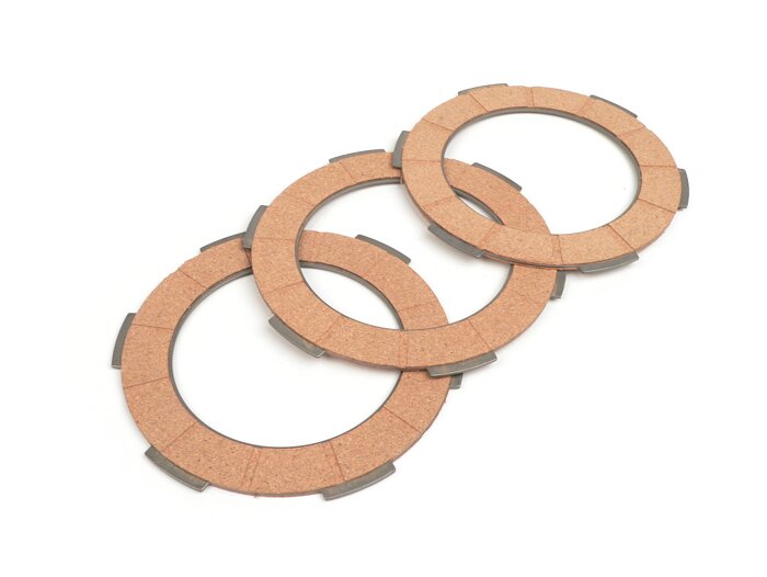 Garnitures dÂ´embrayage BGM PRO pour Vespa Smallframe V50, V90, SS50, SS90, PV125, ET3, PK50, PK80, PK125