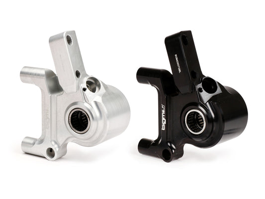 Support dÂ´étrier de frein avant BGM PRO CNC Touring, radial, tambour de frein, noir type Piaggio / Grimeca Ø20mm pour Vespa PX Disc (1998-), My, 2011