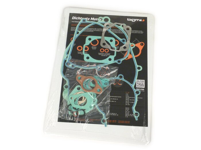 Kit de joints moteur BGM Pro silicone y compris les joints toriques pour Vespa Smallframe, V50, V90, V100, PV125, ET3, PK50-125/S/XL/XL2, ETS