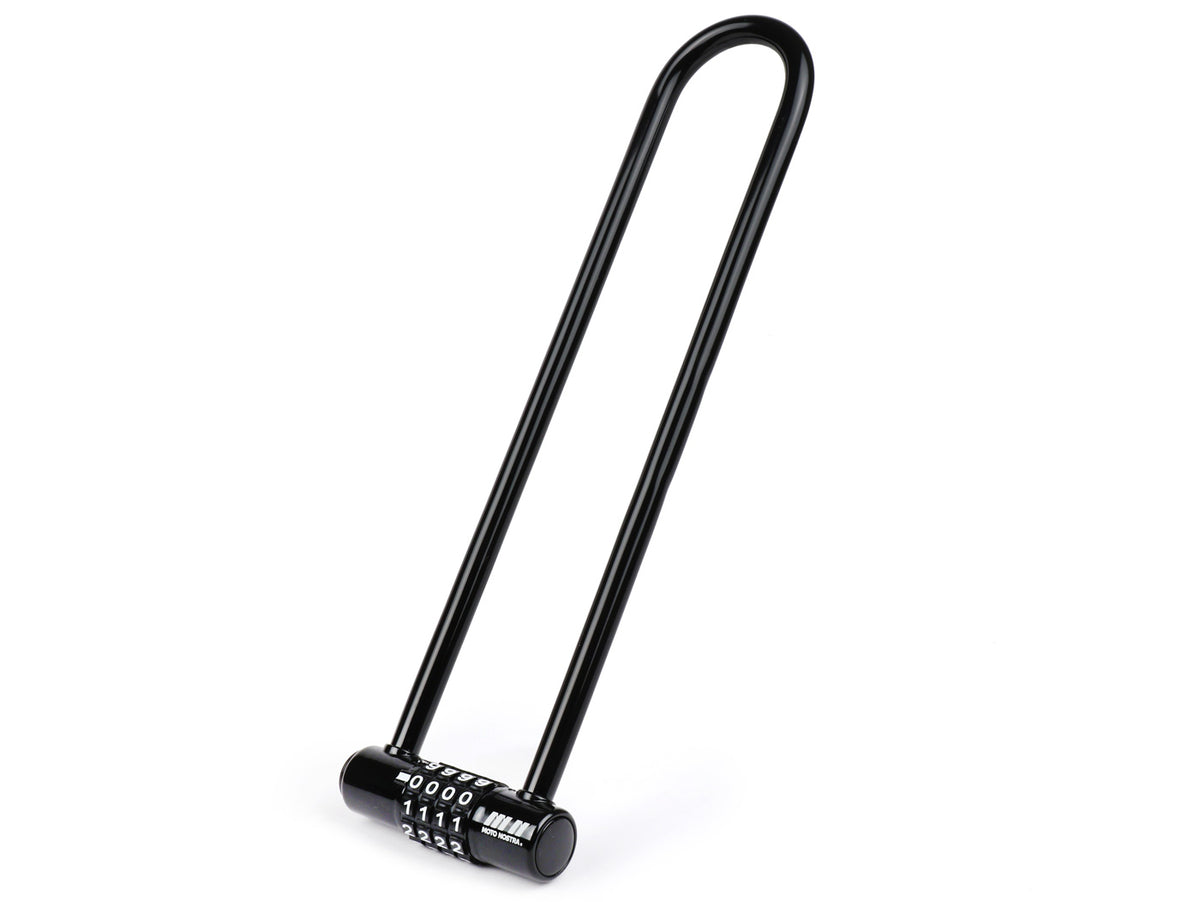 Piaggio - Ciao, Bravo, Si, Boxer- U-lock Crypto-4- 80mm x 300mm - noir MotoNostra
