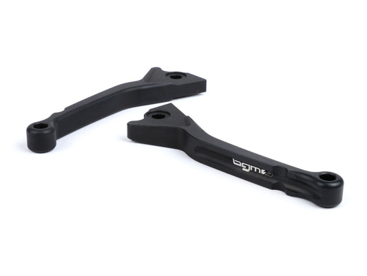 Paire leviers de frein -BGM PRO CNC sportif, court (130mm)- Vespa GT, GTL, GTS 125-300 - noir mat