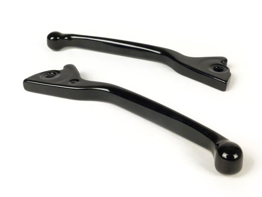 Paire leviers de frein -MOTO NOSTRA- Vespa GT, GTL, GTS 125-300 - noir brillant