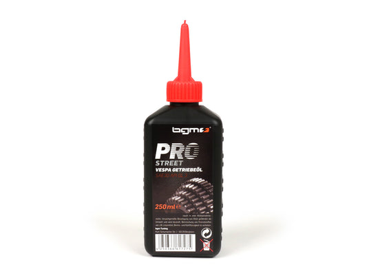 Huile de transmission BGM PRO STREET pour Vespa SAE30 API GL 3 250ml