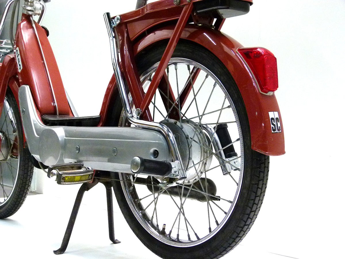 Repose-pieds arrière -MOTO NOSTRA- Piaggio Ciao -Chrome