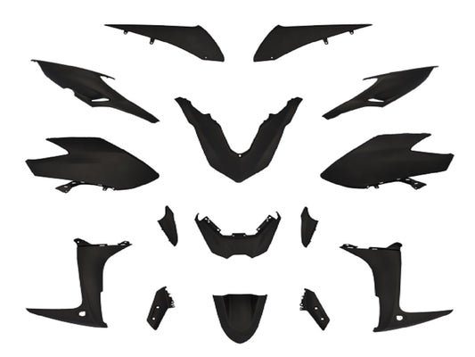 Kit de carénage 15 pièces noir mat pour Yamaha T-Max 560 Euro5 2020-