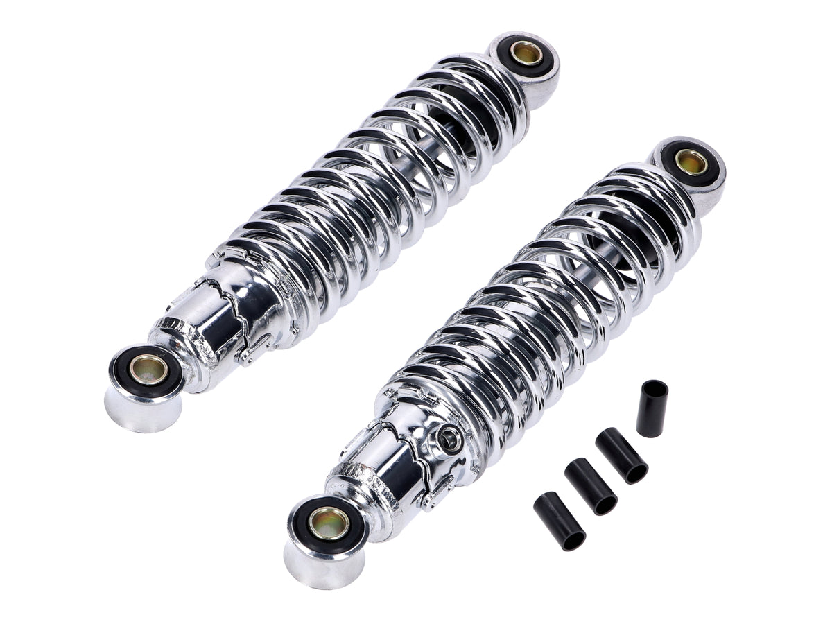 Jeu dÂ´amortisseurs arrière 240mm chrome