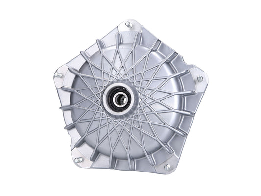 Tambour de frein avant GRIMECA NT 10 pouces bout à bout d=20mm argenté modèle de filet pour Vespa PK50-125, ?S, ?SS, ?XL, ?XL2, ?P200E, ?PX80-200, ?Lusso, T5