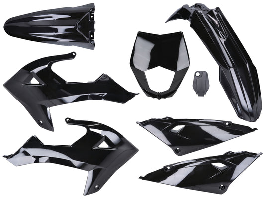 Kit complet de carénage noir pour Rieju MRT Pro 2021-2023 Euro5