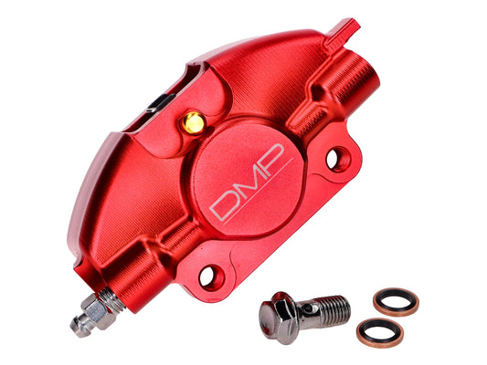 Étrier de frein DMP fraisé CNC rouge pour Piaggio Sprint, Primavera, ZIP, LX