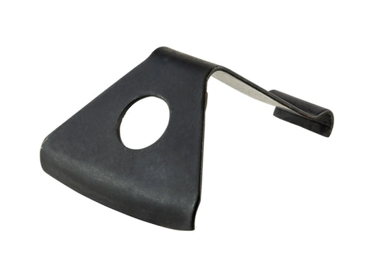 Clip de fixation enjoliveur noir pour jantes fendues 2.10x10 pour Vespa 50, Primavera 125, PK, PX, T5, LML