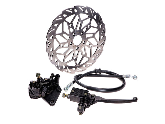 Kit de freins à disque Motegra 260mm 4 pièces pour Simson S50, S51