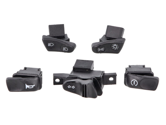 Interrupteur set de 5 pièces pour Vespa GT, GTS, S, LX, Piaggio Fly, Liberty, Sfera -2017