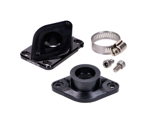 Collecteur dÂ´admission Carenzi 12-21mm pour Minarelli AM6, Derbi, PWK carburateur PHBG/PHVA
