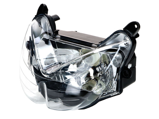 Phare clair BA20D 12V 35W pour Yamaha Aerox, MBK Nitro 1998-2012