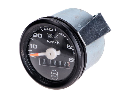 Tachymètre D=48mm 60km/h pour Gilera Citta, Vespa Ciao, Si