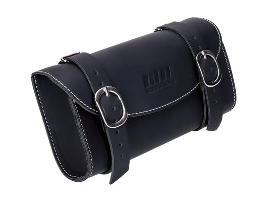 Sacoche à outils, sacoche de selle Moto Nostra noire pour Piaggio, Vespa Ciao, Si, Bravo, Boxer, Grillo Mofa