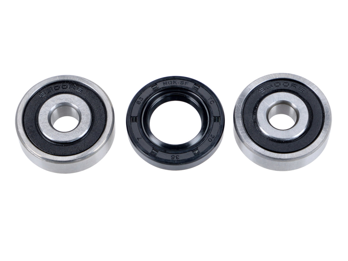 Jeu de roulements de roue avant pour Yamaha Jog R, Jog RR, BWS, Slider, Forte, Ovetto, Aerox