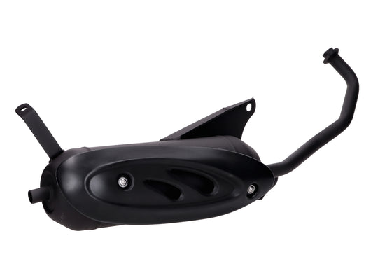 Echappement Tecnigas Silent Pro noir pour SYM Symphony, Peugeot Tweet 50ccm 4T