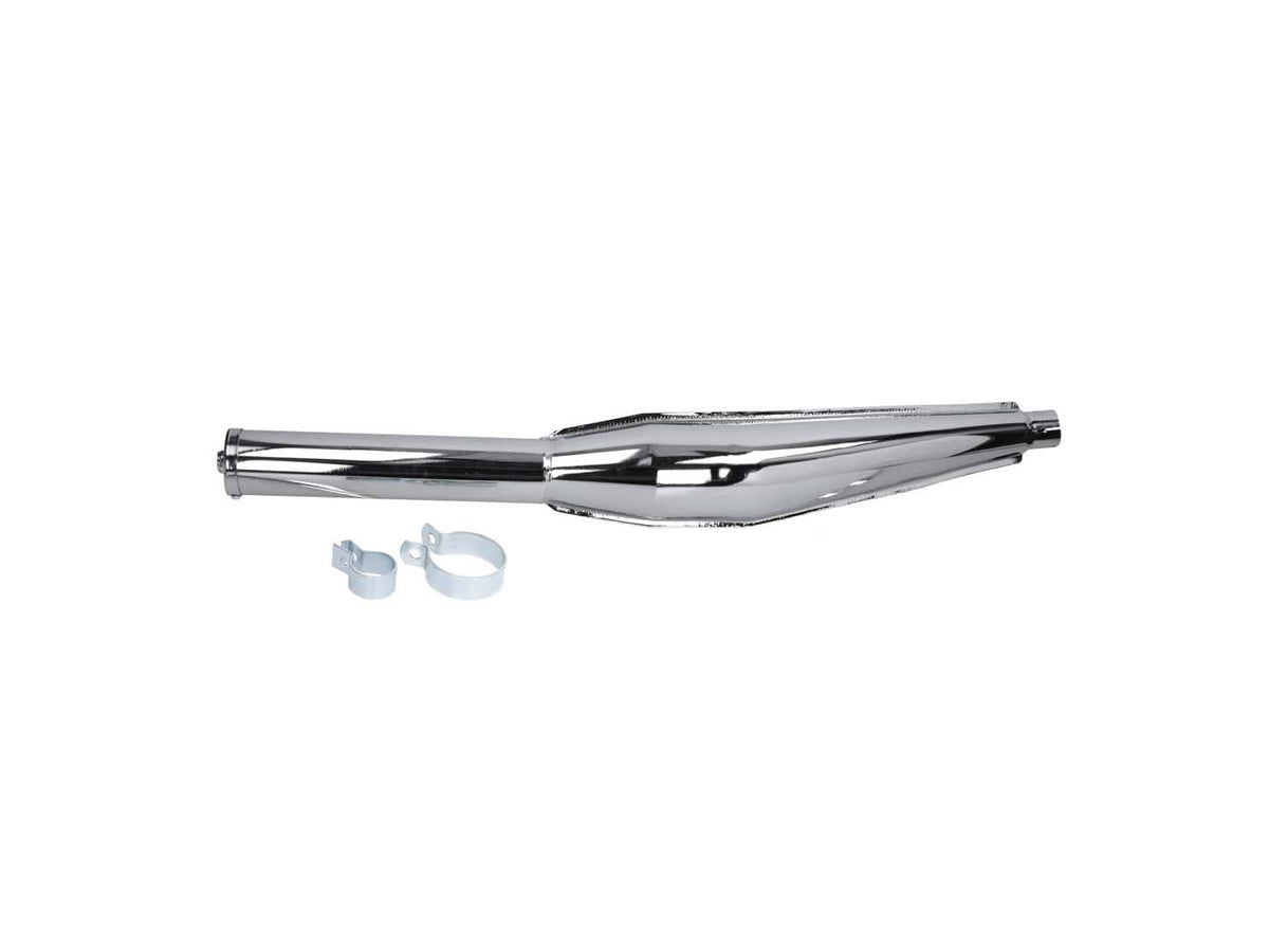 Pot dÂ´échappement Jamarcol 28mm chromé pour Kreidler, Zündapp