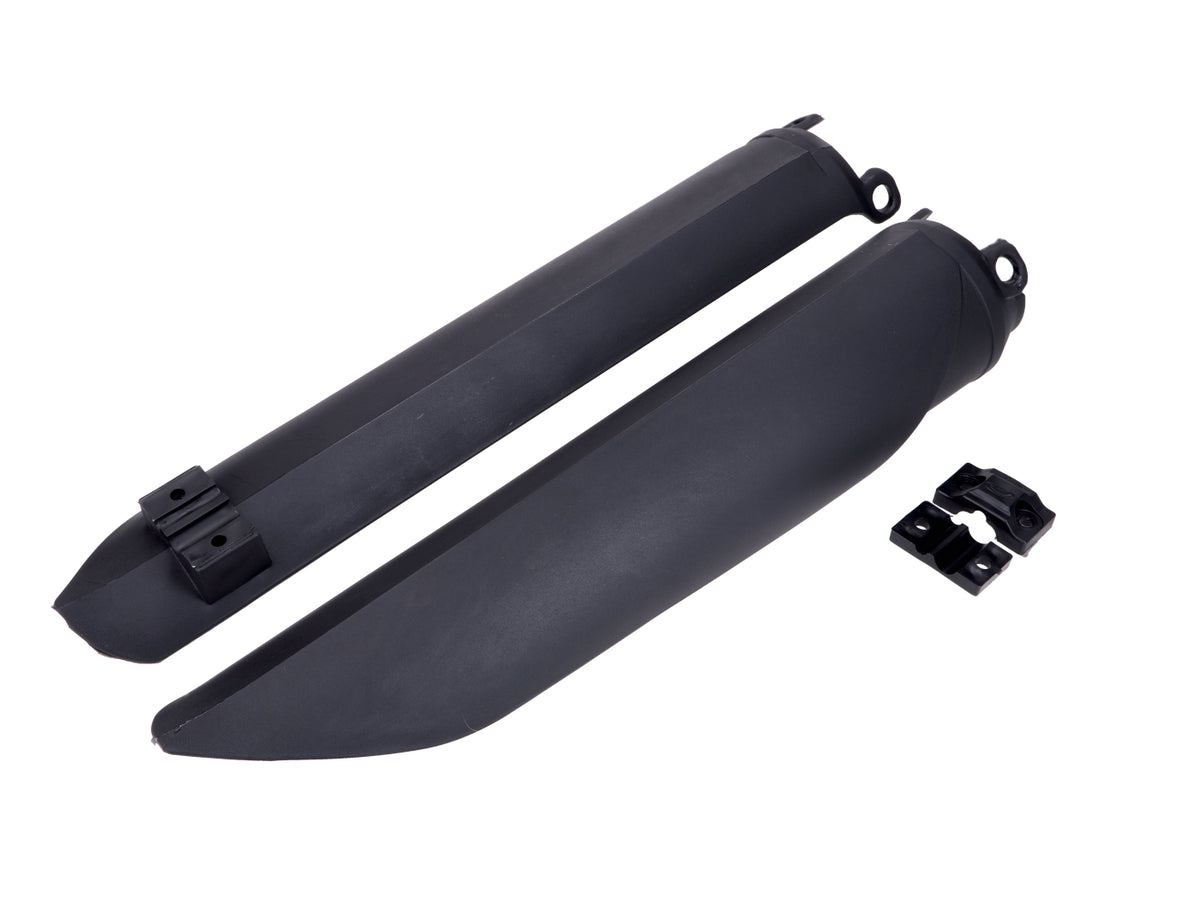 Protège fourche gauche+droite laqué noir pour Beta RR 50 2021-