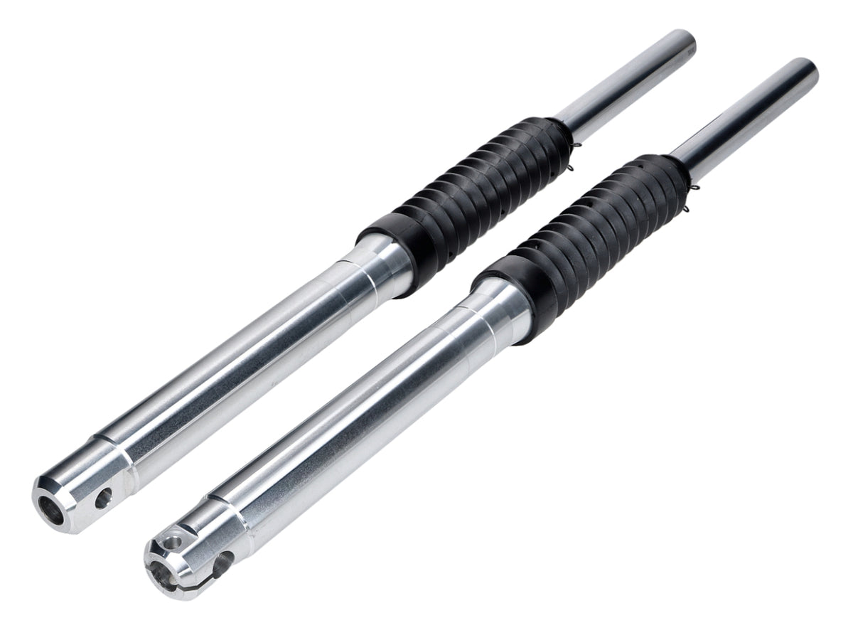 Jeu de fourches de 71 cm en aluminium usiné CNC brillant pour Simson S51, S70, S53, S83
