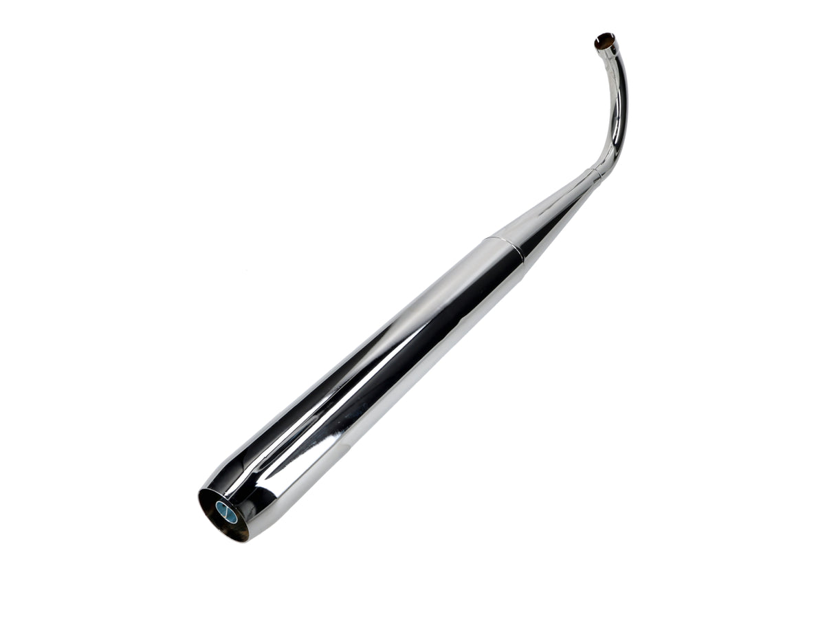 Pot dÂ´échappement Jamarcol 32mm 1 fois coudé chromé pour Zündapp