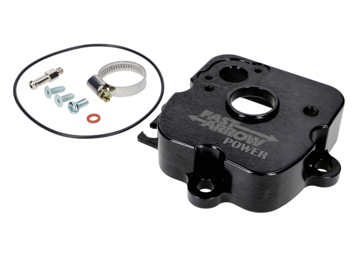 Culasse Fast Arrow 180 cm³ CNC noire pour Gilera Runner 2T