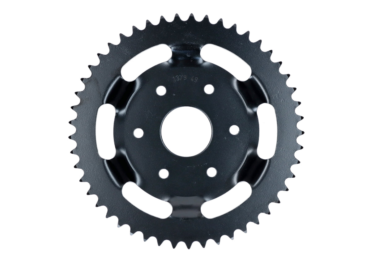 Pignon Esjot en acier, 49 dents, noir, pour KTM Bora 25, SM 25