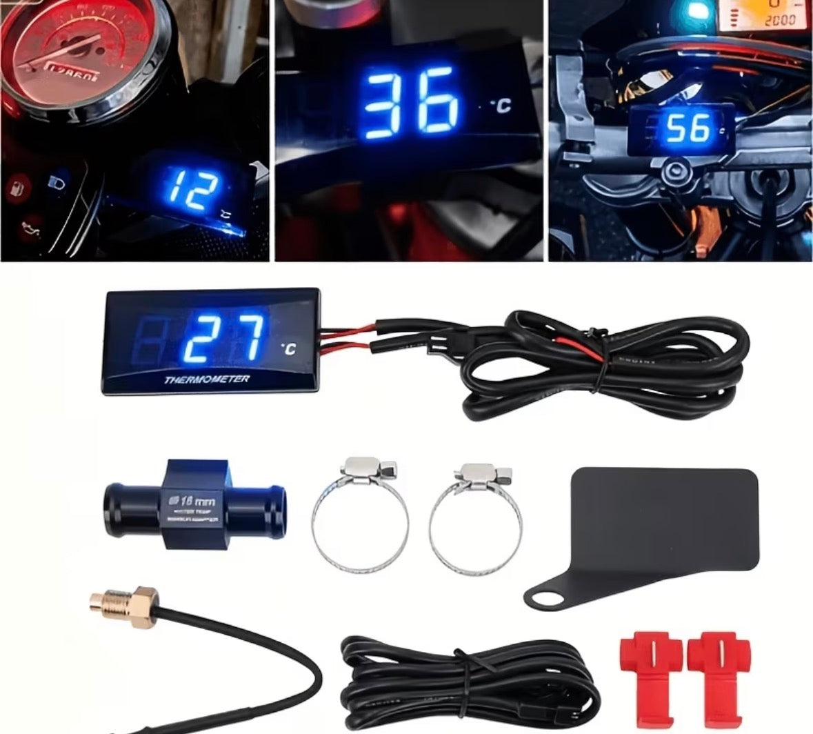 Kit de sonde de température + batterie a pile