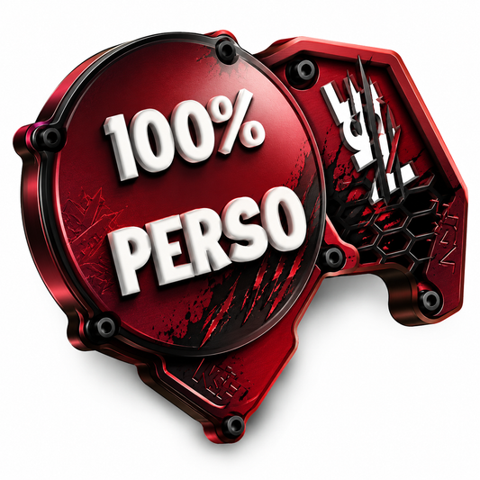 Cache allumage + cache pignon 100 % perso