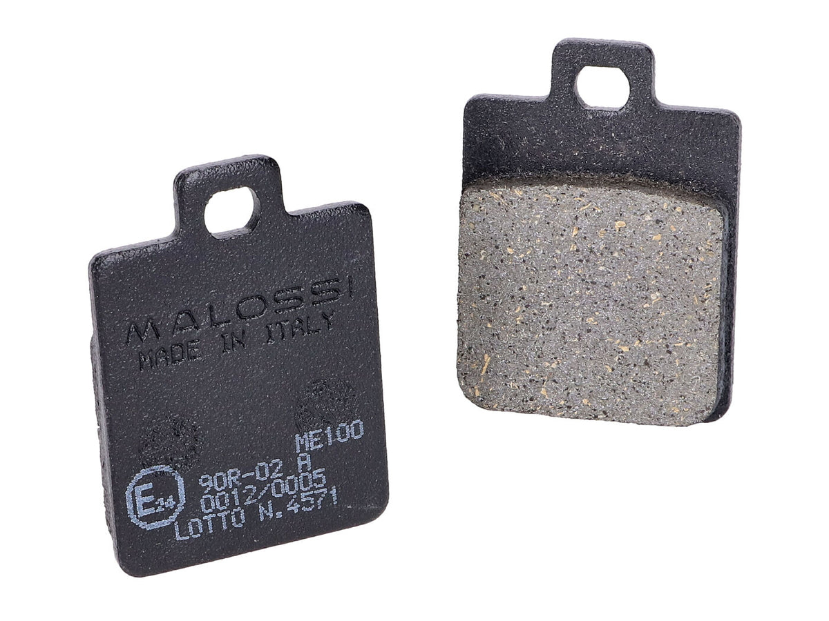 Plaquettes de frein Malossi organiques pour Gilera, Piaggio, Vespa